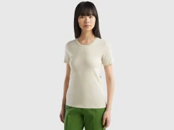 Long fiber cotton t-shirt