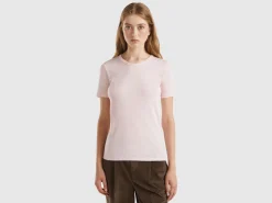 Long fiber cotton t-shirt