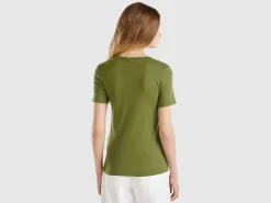 Long fiber cotton t-shirt