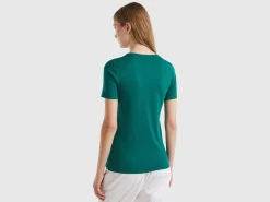 Long fiber cotton t-shirt