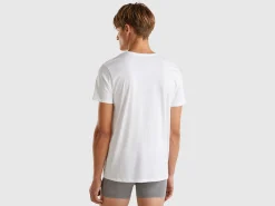 Long fiber cotton t-shirt