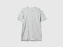 Long fiber cotton t-shirt