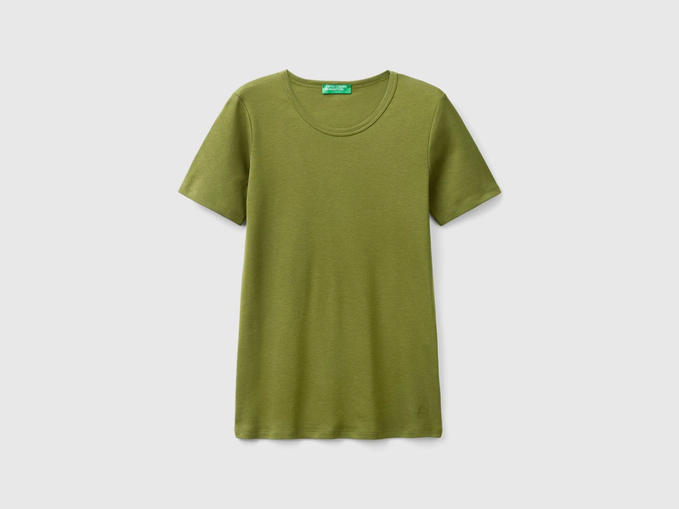 Long fiber cotton t-shirt