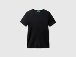 Long fiber cotton t-shirt