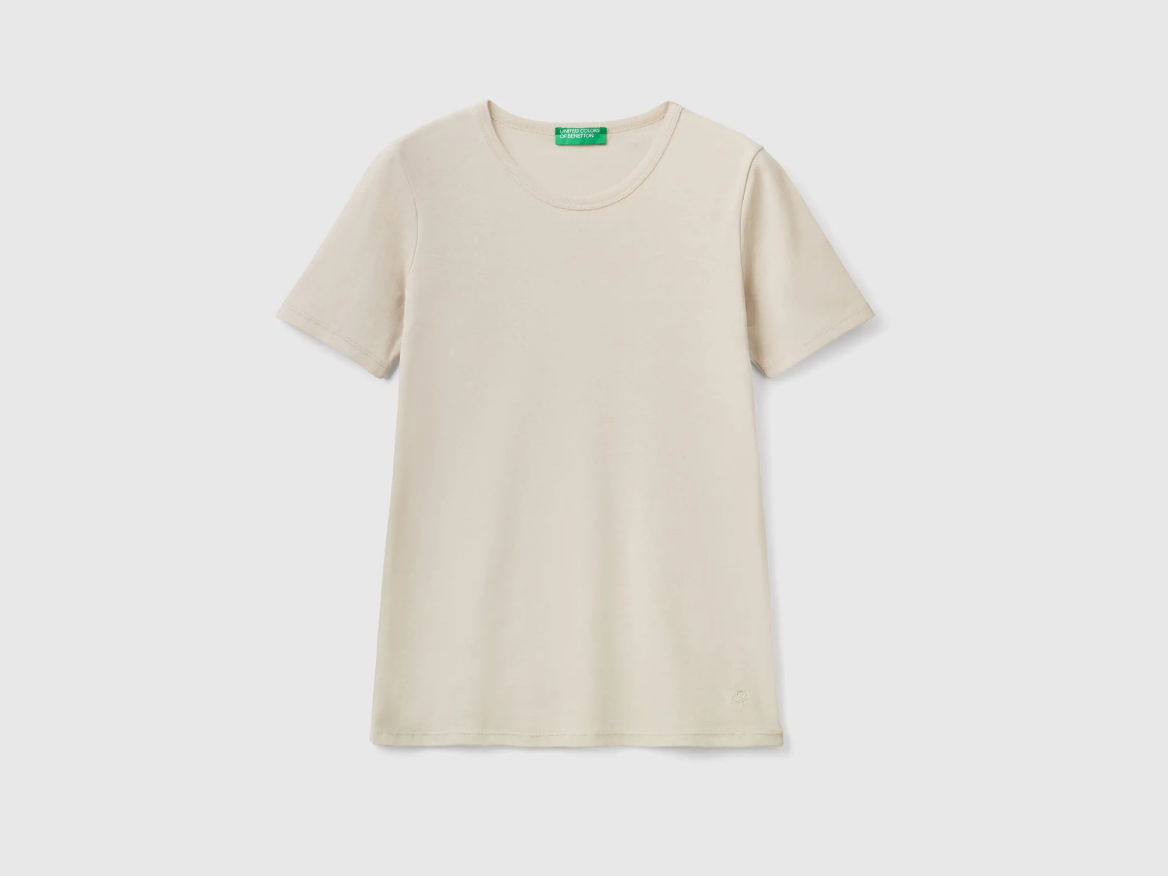 Long fiber cotton t-shirt