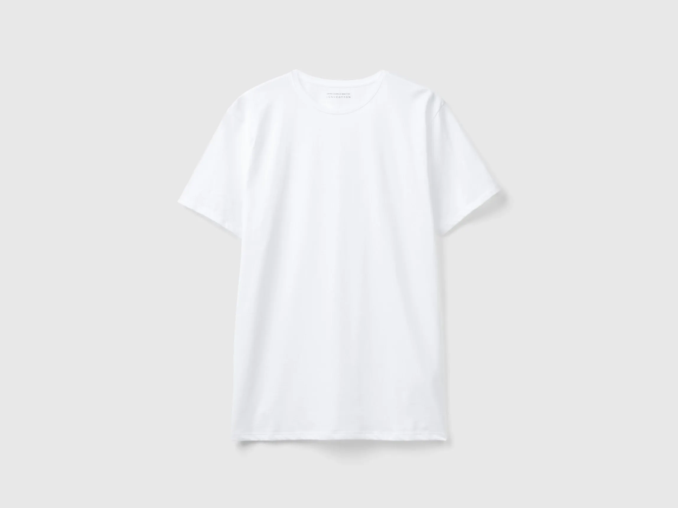 Long fiber cotton t-shirt