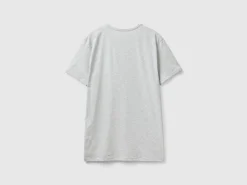 Long fiber cotton t-shirt