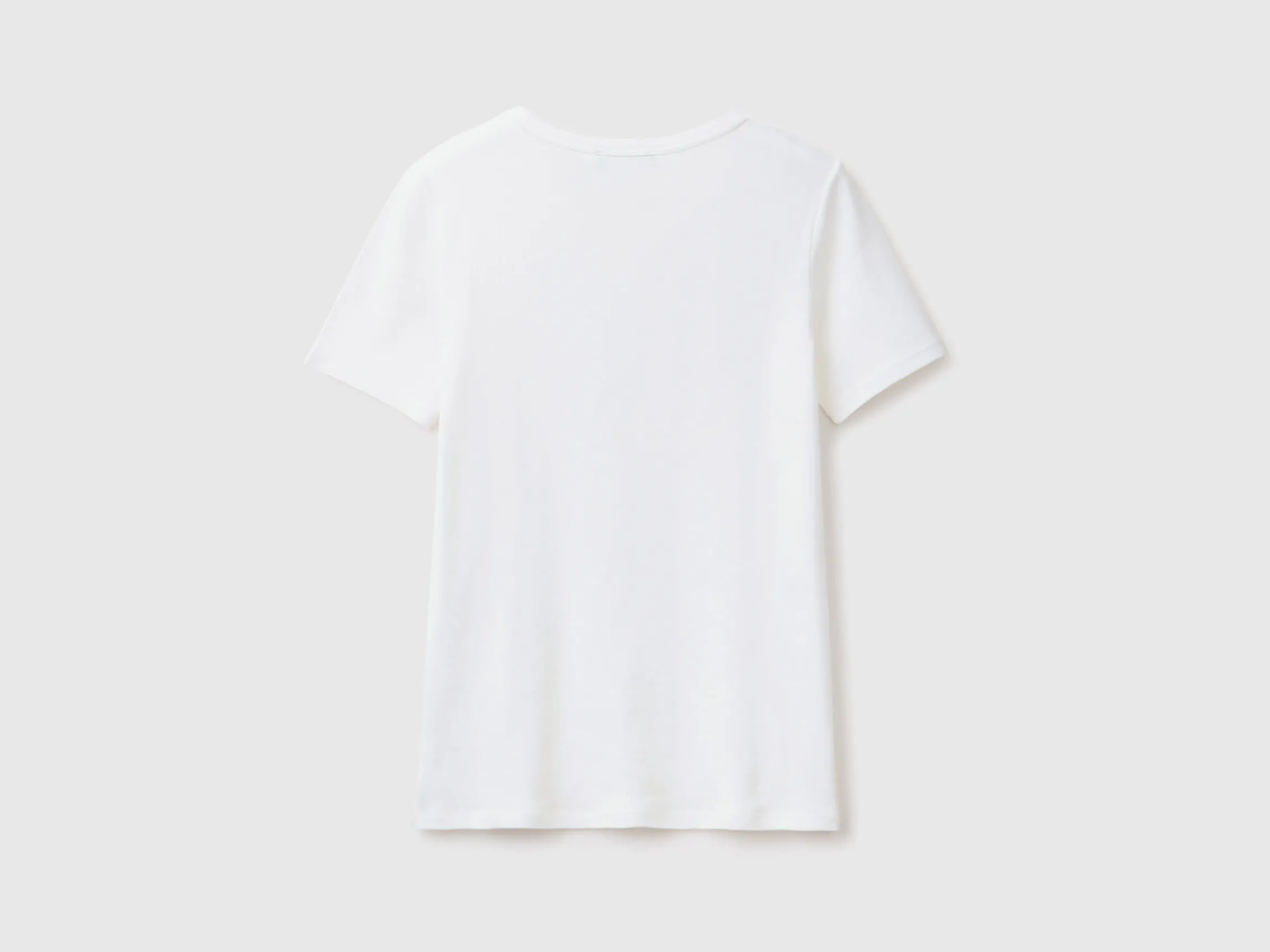 Long fiber cotton t-shirt
