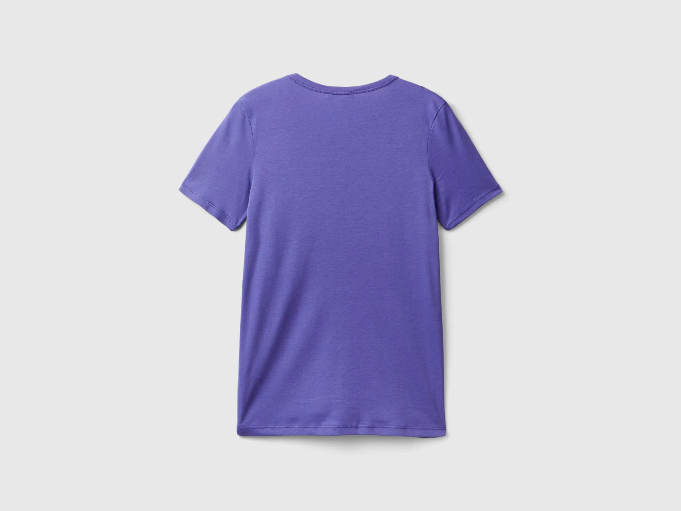 Long fiber cotton t-shirt