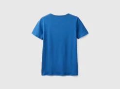 Long fiber cotton t-shirt