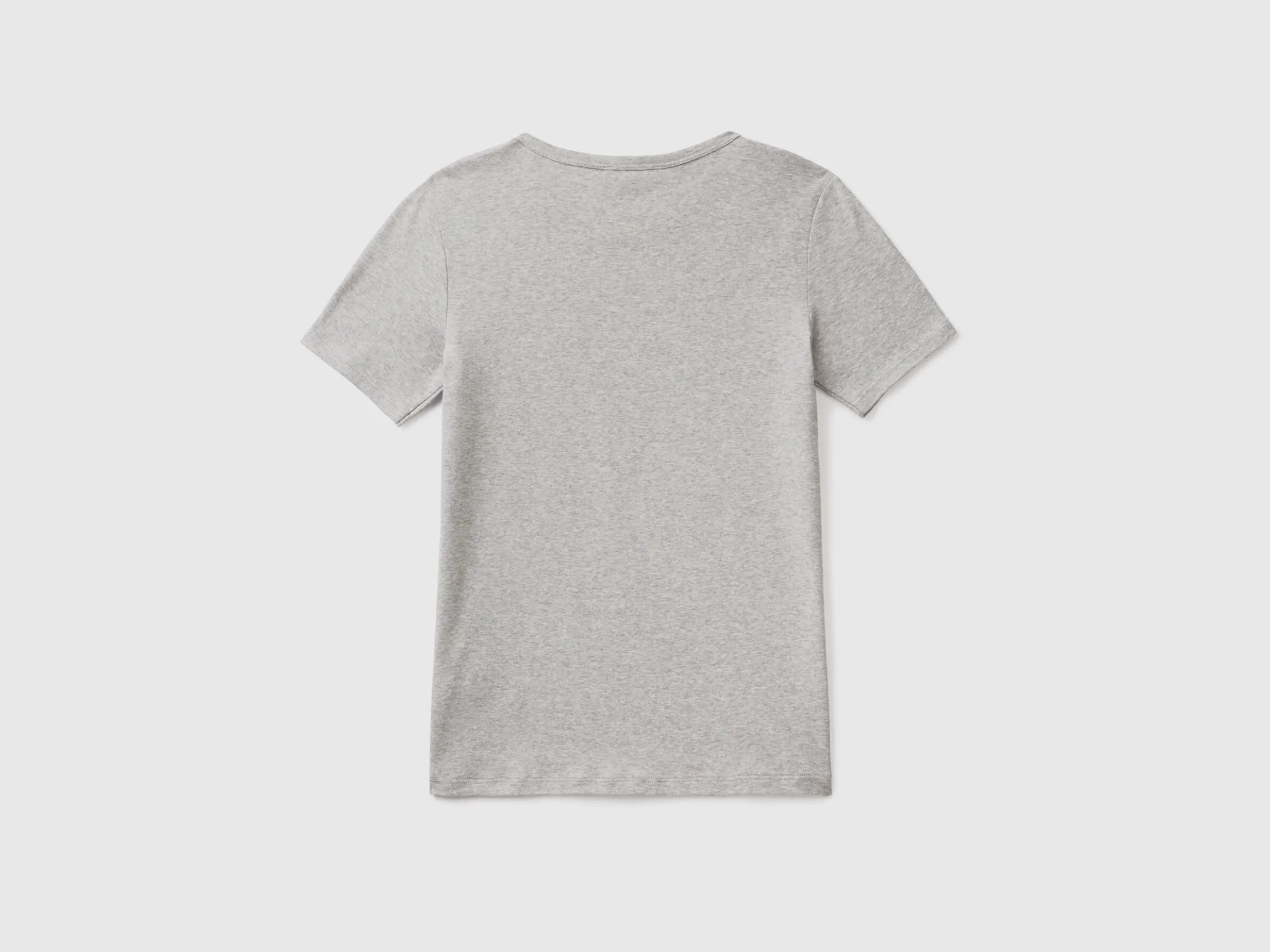 Long fiber cotton t-shirt
