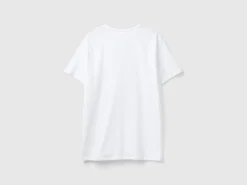 Long fiber cotton t-shirt