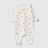 Long gray onesie with heart print