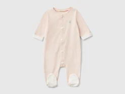 Long onesie in warm stretch cotton