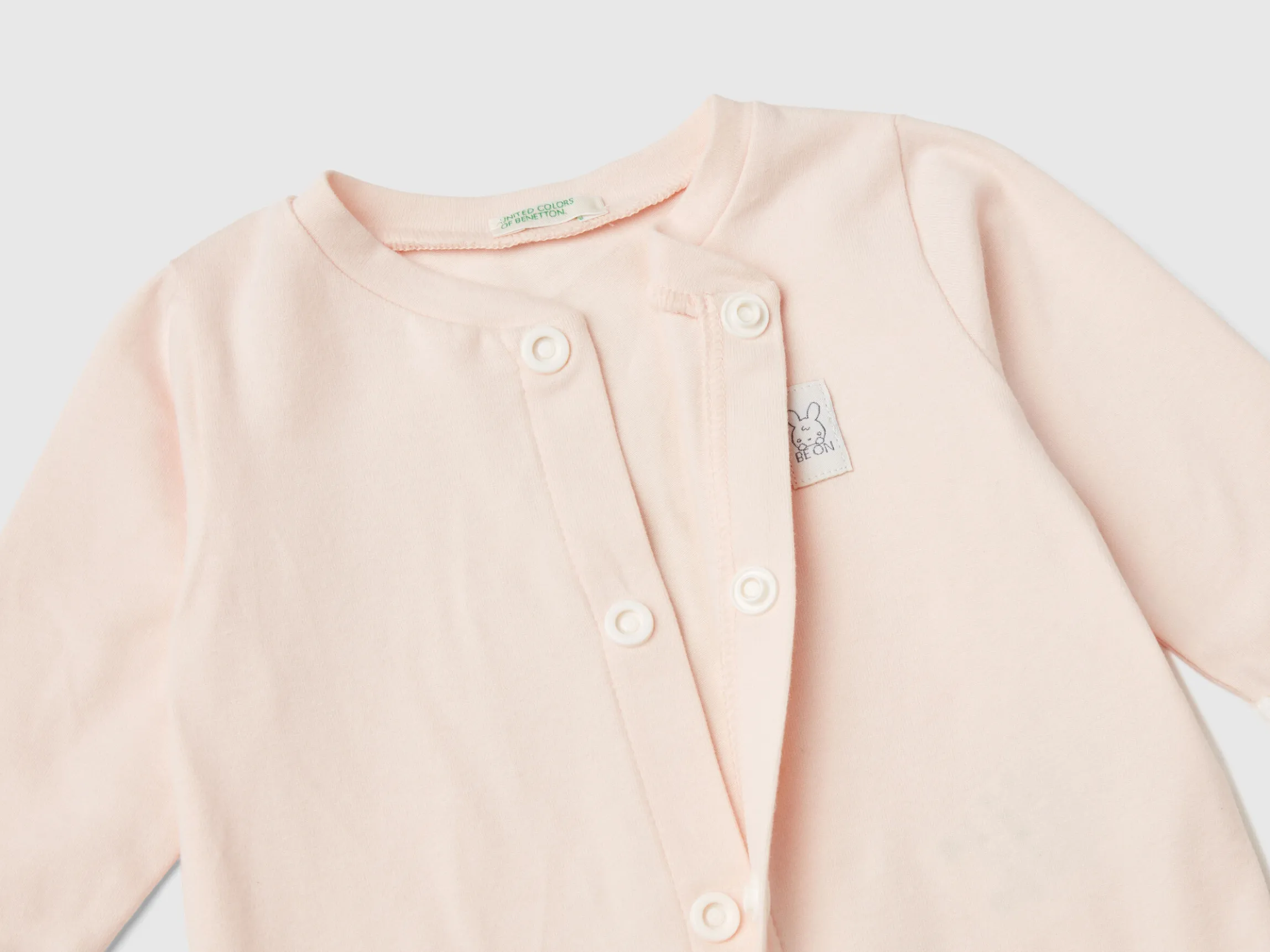 Long onesie in warm stretch cotton