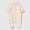 Long onesie with bunny print