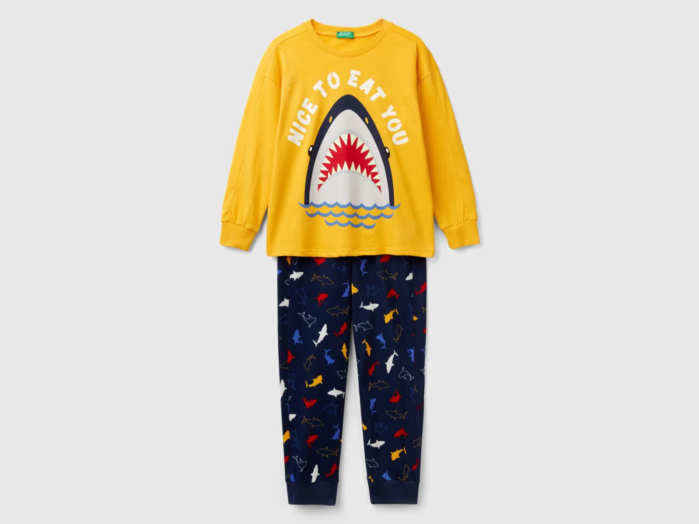 Long pyjamas in warm cotton