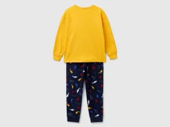 Long pyjamas in warm cotton