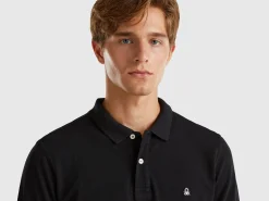 Long sleeve 100% cotton polo