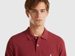 Long sleeve 100% cotton polo