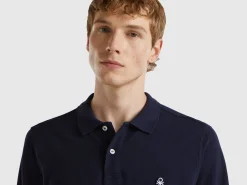 Long sleeve 100% cotton polo