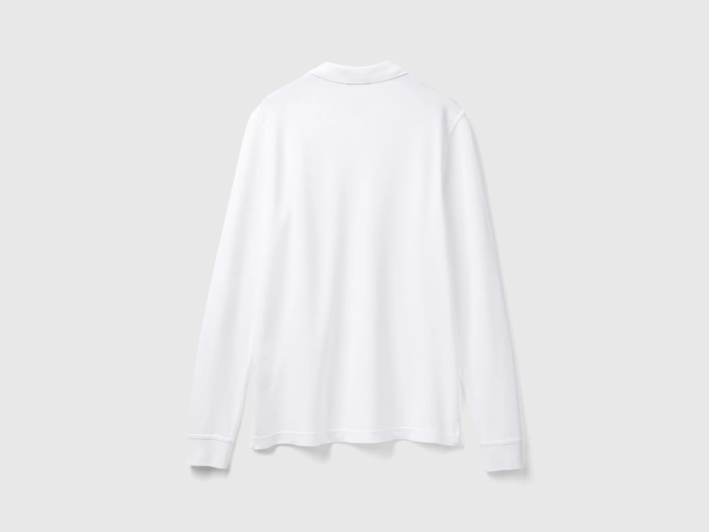 Long sleeve 100% cotton polo