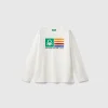 Long sleeve 100% organic cotton t-shirt