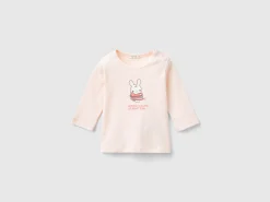 Long sleeve 100% organic cotton t-shirt
