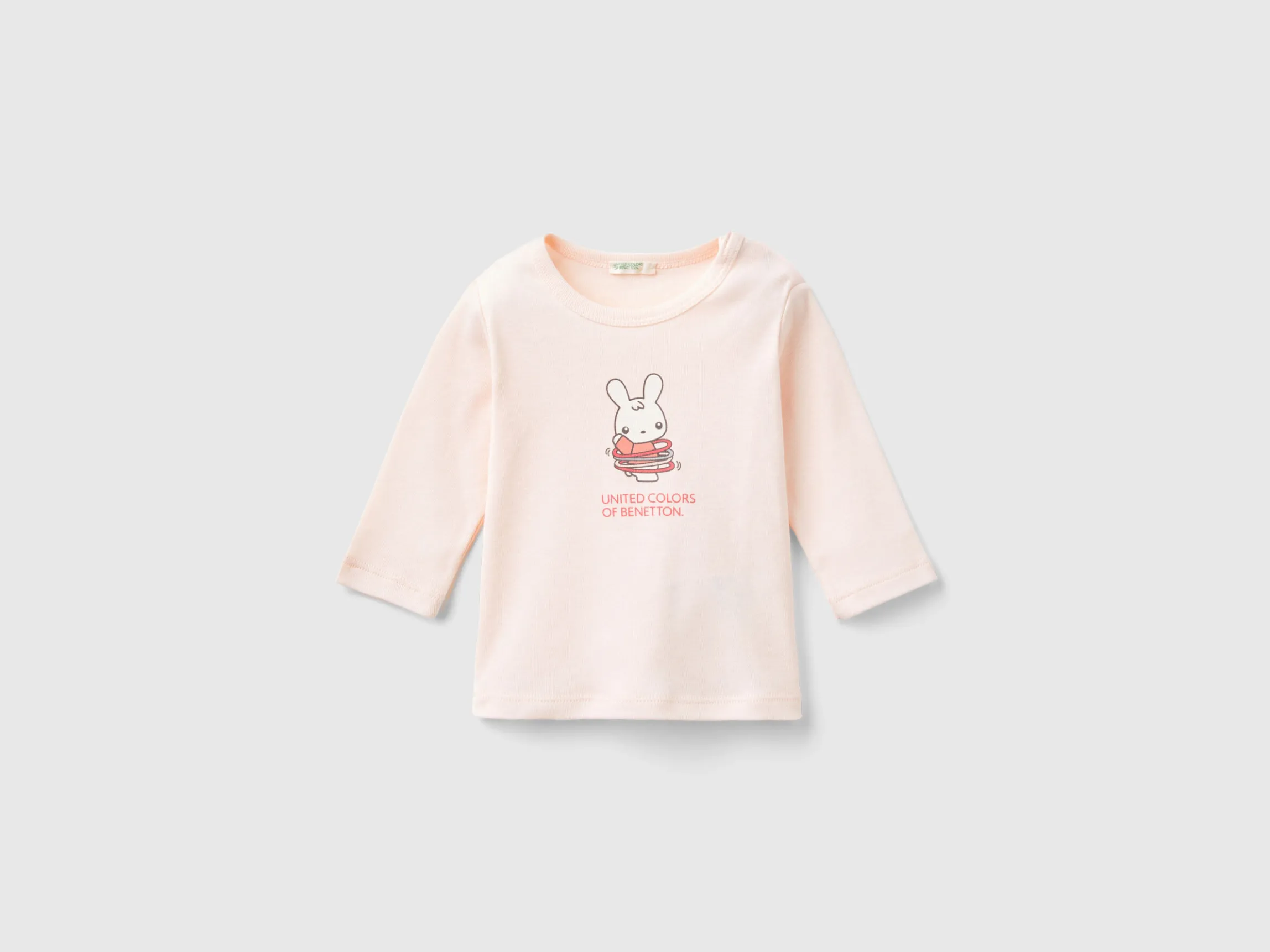 Long sleeve 100% organic cotton t-shirt