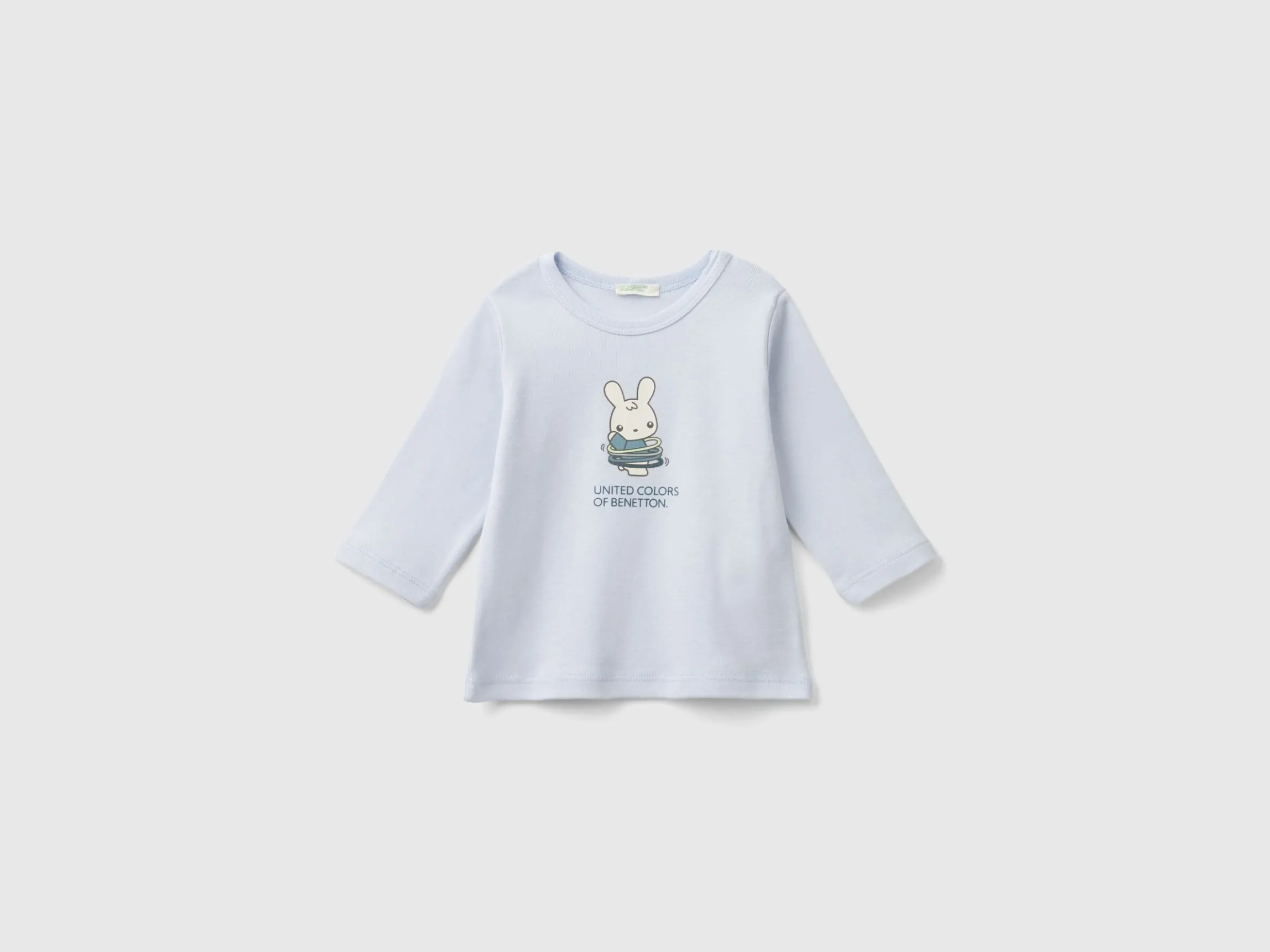 Long sleeve 100% organic cotton t-shirt