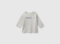 Long sleeve 100% organic cotton t-shirt