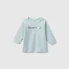 Long sleeve 100% organic cotton t-shirt