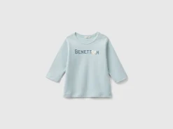 Long sleeve 100% organic cotton t-shirt
