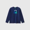 Long sleeve 100% organic cotton t-shirt