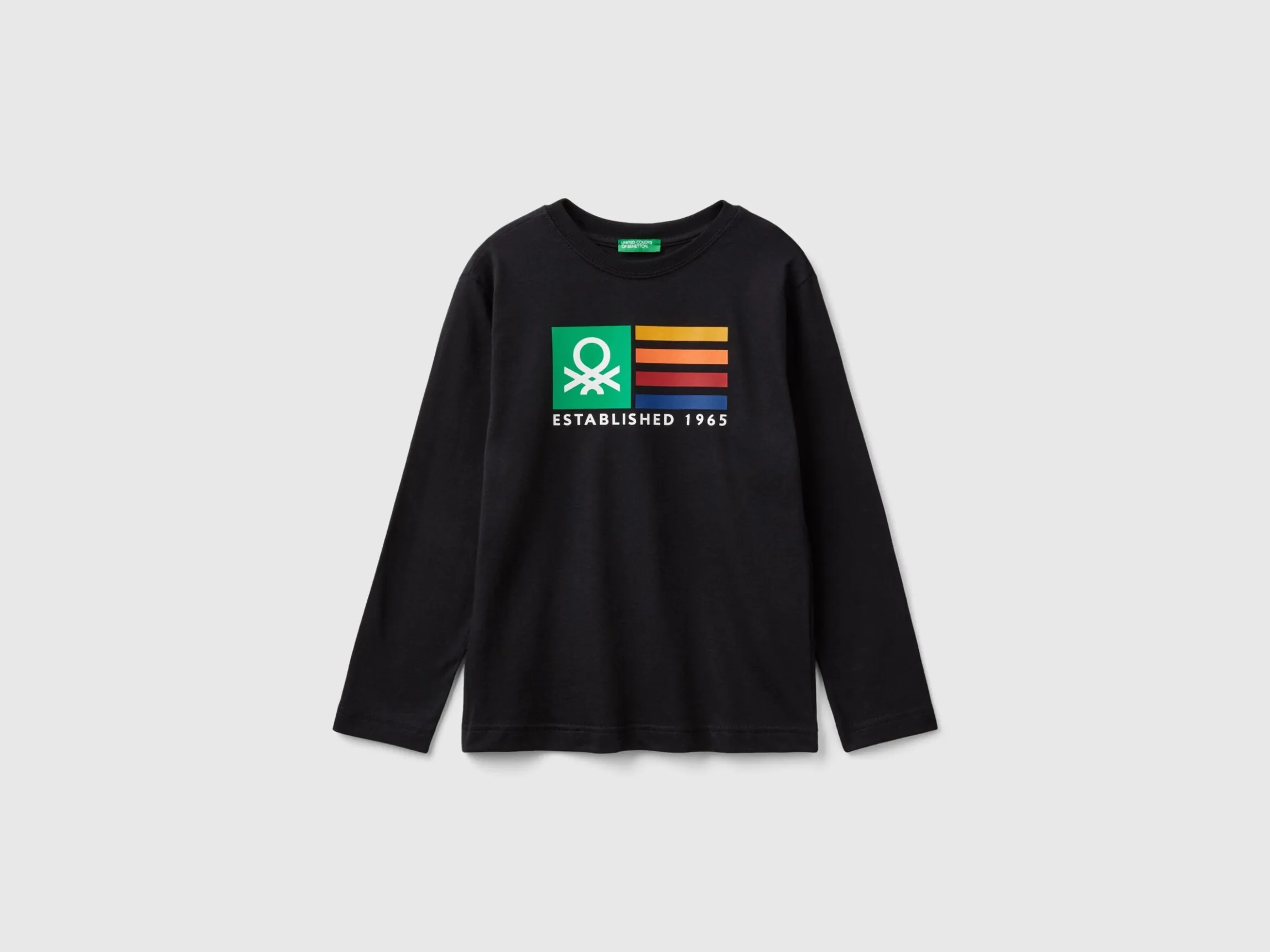 Long sleeve 100% organic cotton t-shirt