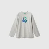 Long sleeve 100% organic cotton t-shirt