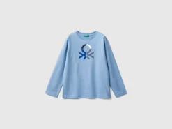 Long sleeve 100% organic cotton t-shirt