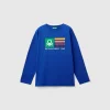 Long sleeve 100% organic cotton t-shirt