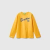 Long sleeve 100% organic cotton t-shirt