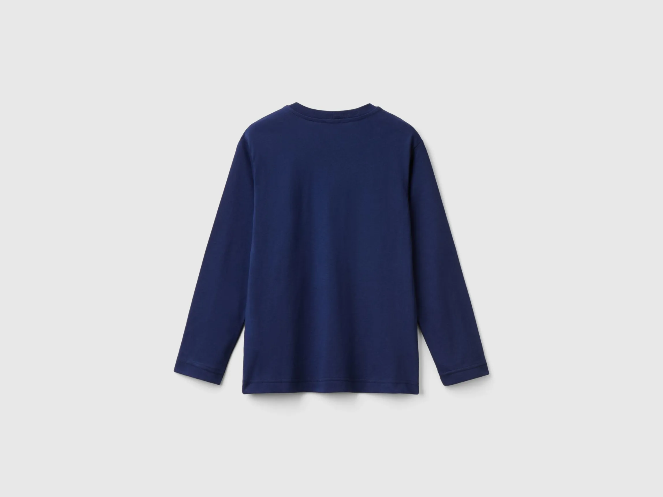 Long sleeve 100% organic cotton t-shirt