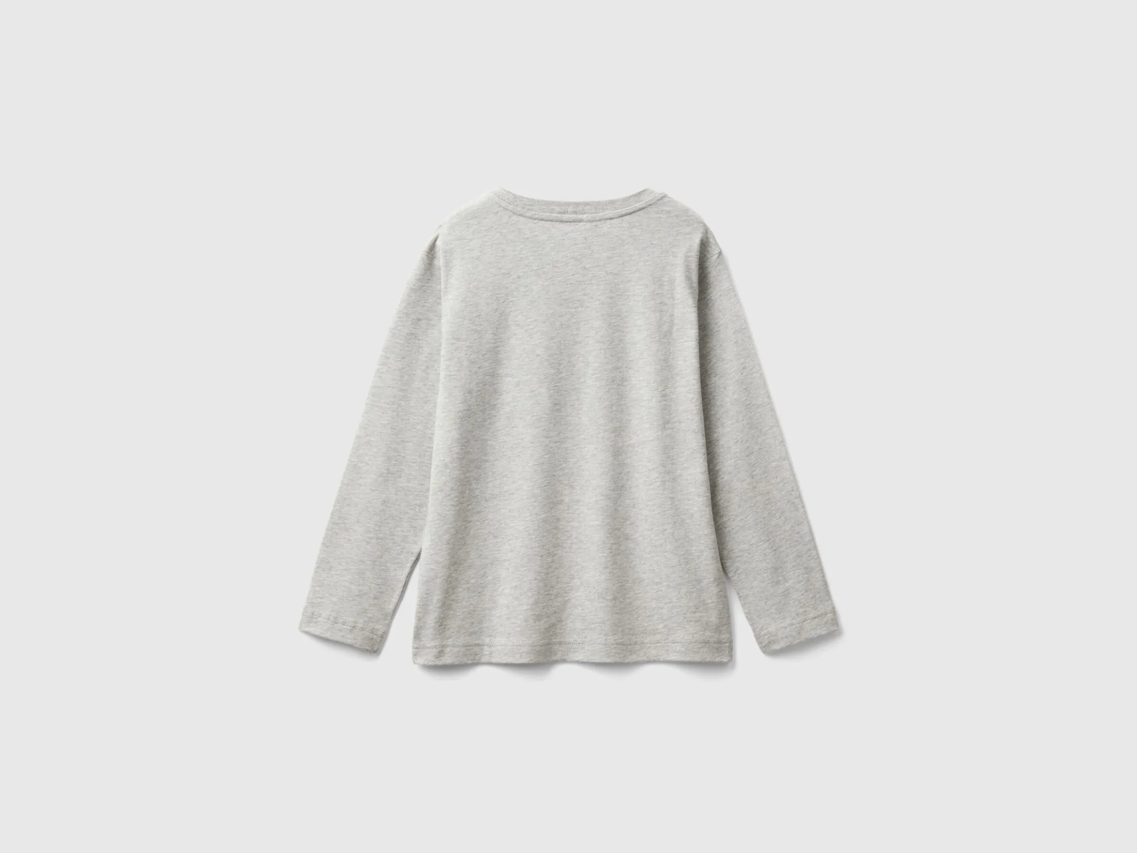Long sleeve 100% organic cotton t-shirt