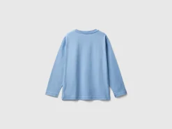 Long sleeve 100% organic cotton t-shirt
