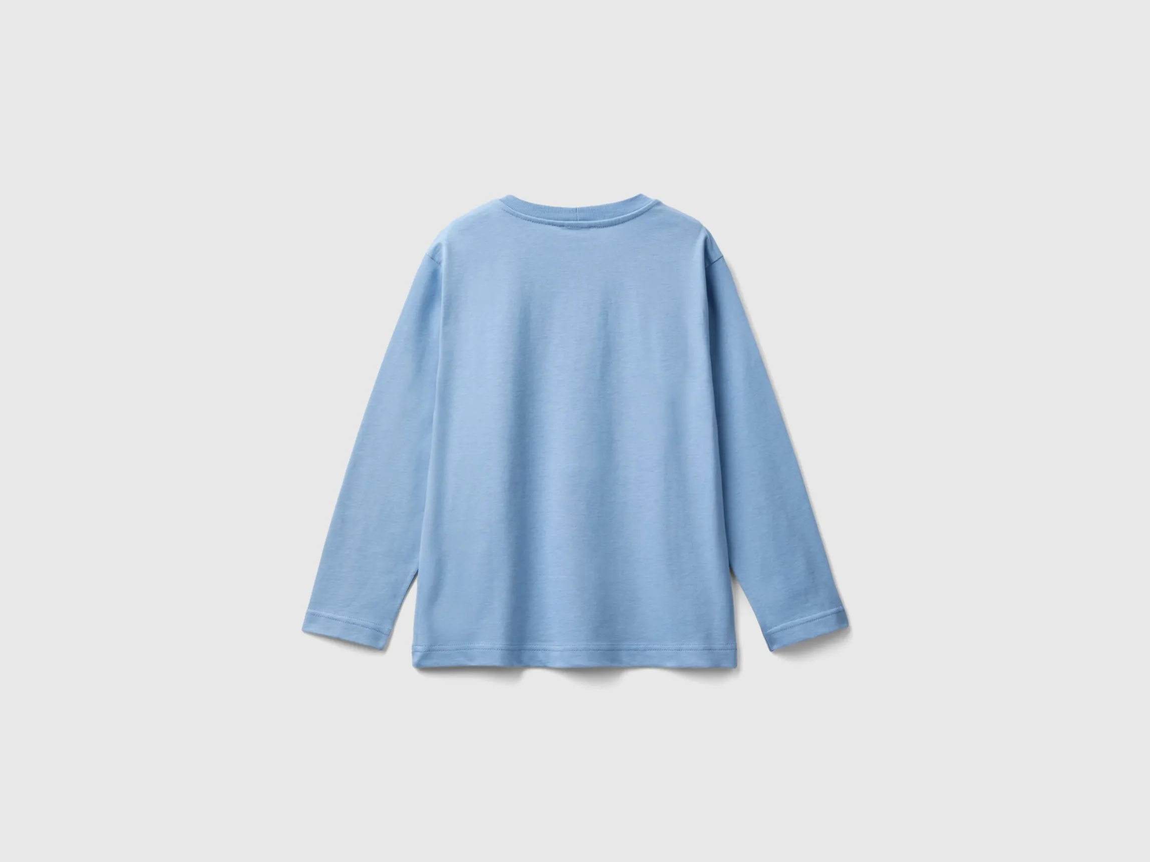 Long sleeve 100% organic cotton t-shirt