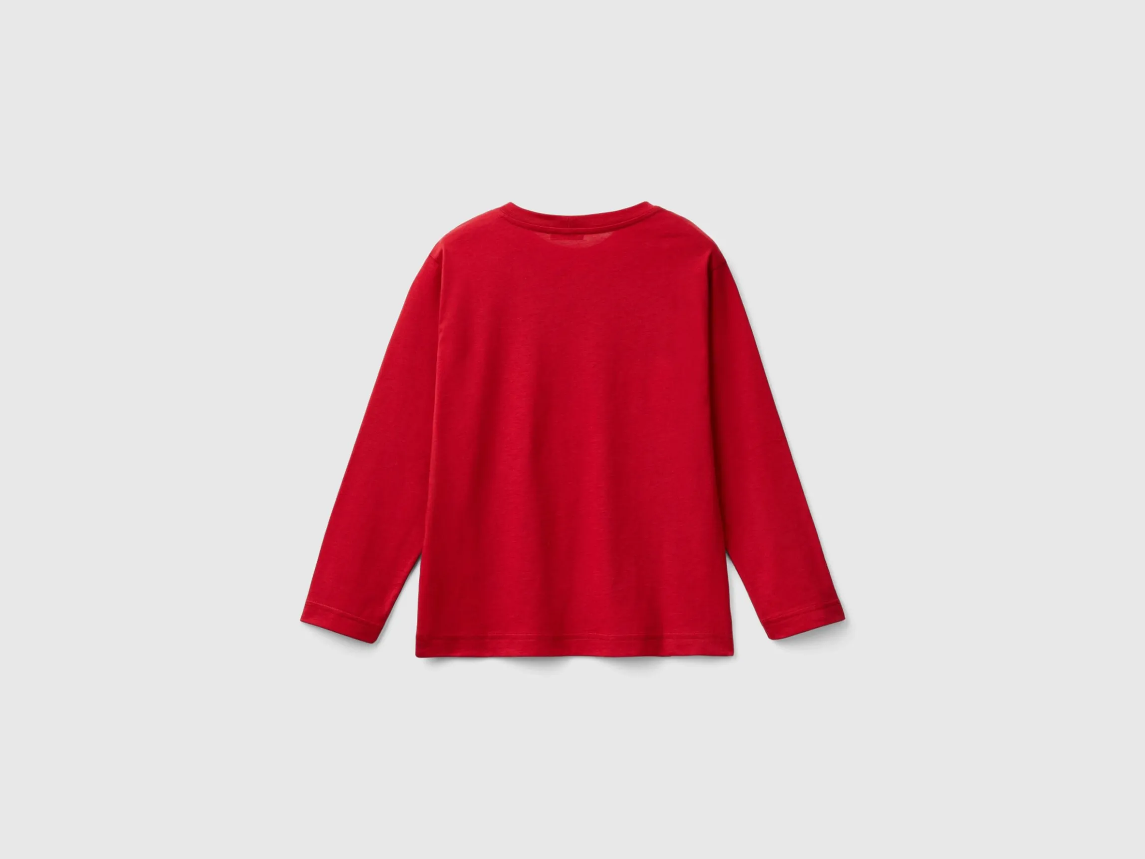 Long sleeve 100% organic cotton t-shirt