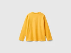 Long sleeve 100% organic cotton t-shirt