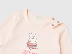 Long sleeve 100% organic cotton t-shirt