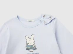Long sleeve 100% organic cotton t-shirt