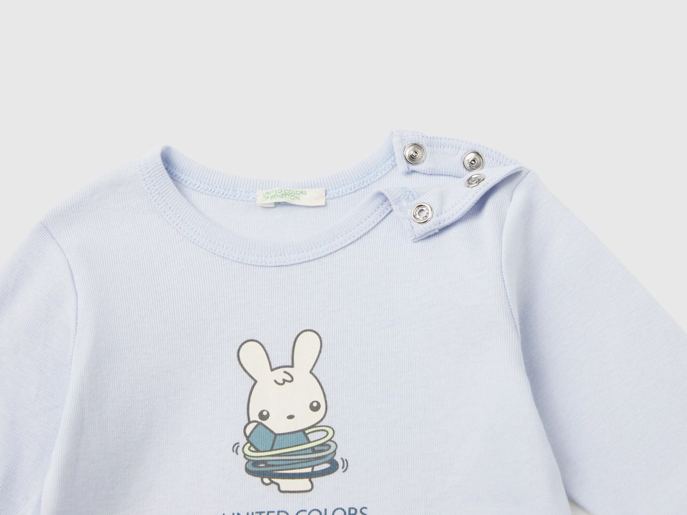 Long sleeve 100% organic cotton t-shirt