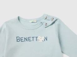 Long sleeve 100% organic cotton t-shirt