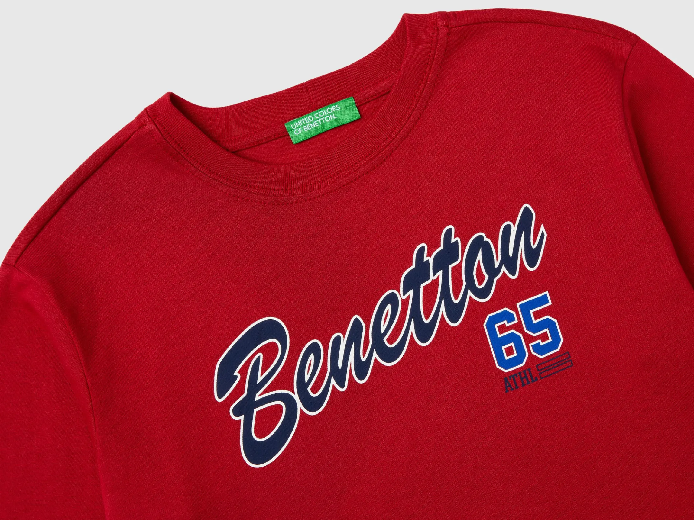 Long sleeve 100% organic cotton t-shirt